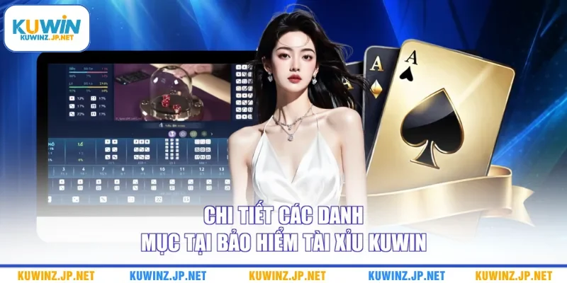 Chi tiết các danh mục tại bảo hiểm tài xỉu Kuwin